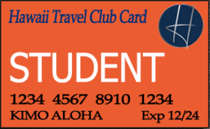 Hawaii Travel Club GOLD I Fly FREE Membership Card